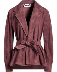 Max Mara - Jacket Lambskin - Lyst