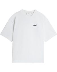 Axel Arigato - Honor Logo Embroidered Crewneck T-Shirt - Lyst