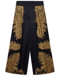 AllSaints - Elastic Waist Casual Pants - Lyst