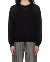 Studio Nicholson - Crew Neck Sweater - Lyst