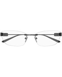 Balenciaga - Eyewear Rectangle Frame Glasses - Lyst