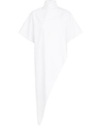 Alaïa - Asymmetric-Hem Top - Lyst