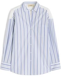 Weekend by Maxmara - Cotton Poplin Embroidered Shirt - Lyst