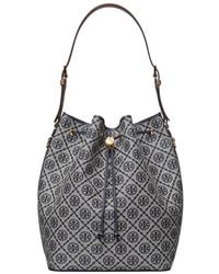 Tory Burch - T Monogram Bucket Bag - Lyst