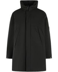 C.P. Company - Lens-Detailed High-Neck Long Jacket - Lyst