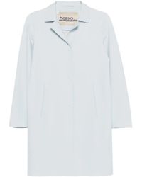 Herno - Button Coat - Lyst