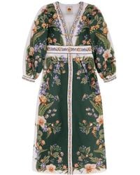 FARM Rio - Long Floral Printed Maxi Dress - Lyst
