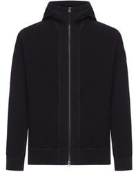 Stone Island - Compass Patch Zip-Up Hoodie - Lyst