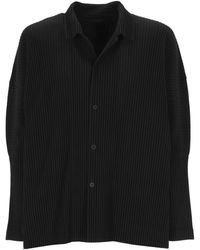 Homme Plissé Issey Miyake - Long-Sleeved Shirt - Lyst