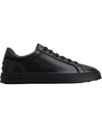 Tod's - Round-Toe Lace-Up Sneakers - Lyst