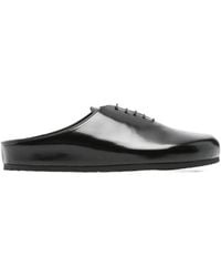 Jacquemus - Lace-Up Flat Mules - Lyst