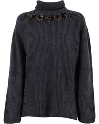 P.A.R.O.S.H. - Roll-Neck Seater - Lyst