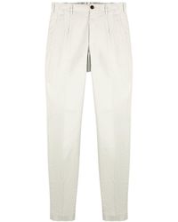 Incotex - Tapered Cotton Pants - Lyst