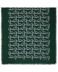 Burberry - B Print Frayed Edge Scarf - Lyst