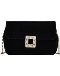 Roger Vivier - Jeu De Fille Buckle Clutch Bag - Lyst
