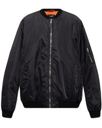 Raf Simons - Detached-Print Bomber Jacket - Lyst