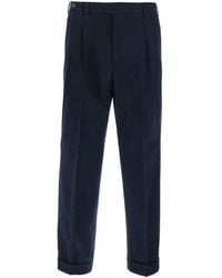 Pt Pantaloni - Casual Trousers With Belt Loops - Lyst