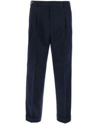 Pt Pantaloni - Pt Torino Pleated Regular-Fit Pants - Lyst