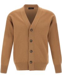Gran Sasso - V-Neck Button-Up Cardigan - Lyst