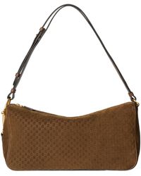 Gucci - Half Horsebit Large Shoulder Bag - Lyst