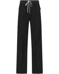 Rick Owens - Wide-Leg Drawstring Pants - Lyst
