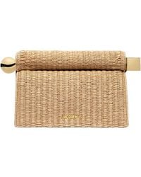 Jacquemus - The Rond Carré Clutch Bag - Lyst