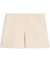 Celine - Trapeze Mini Skirt - Lyst