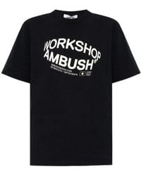 Ambush - Logo Printed Crewneck T-Shirt - Lyst