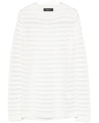 Fabiana Filippi - Striped Crewneck Jumper - Lyst