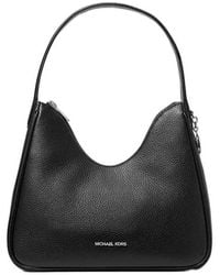 Michael Kors - Nayla Small Pebbled Leather Hobo Shoulder Bag - Lyst