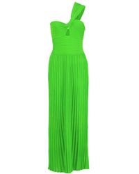 Gabriela Hearst - One-Shoulder Pleated Maxi Dress - Lyst