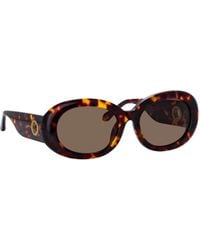 Linda Farrow - Full Frame Sunglasses - Lyst