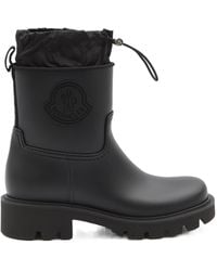 Moncler - Kickstream Logo Patch Rain Boots - Lyst