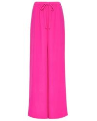 Valentino - Cady Couture Trousers - Lyst