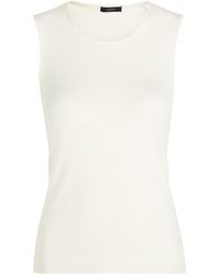 JOSEPH - Round Neck Slim Fit Vest - Lyst