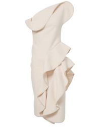Maticevski - Ruffled One-Shoulder Midi Dress - Lyst