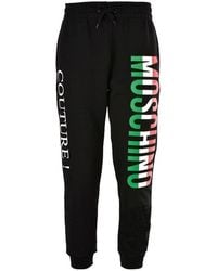 Moschino - Logo Printed Sweatpants - Lyst