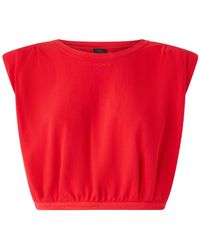 Pinko - Logo-Embroidered Tank Top - Lyst