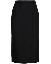Michael Kors - Side-Split Skirt - Lyst