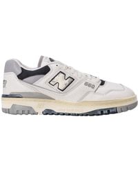 New Balance - Leather 550 Sneakers - Lyst
