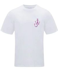 JW Anderson - Jw Anderson Naturally Sweet Crewneck T-Shirt - Lyst
