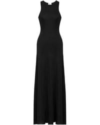 Saint Laurent - Crewneck Knitted Tank Dress - Lyst