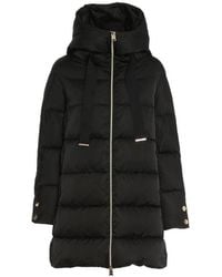 Herno - Hooded A-Shape Coat - Lyst