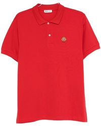 Bally - Logo Embroidered Short Sleeved Polo Shirt - Lyst