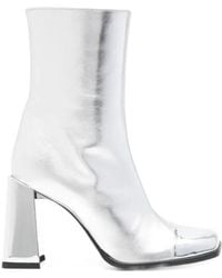 CAREL PARIS - Moon 90Mm Leather Ankle Boot - Lyst