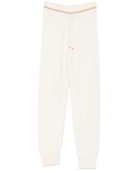 Eleventy - Drawstring Knitted Track Pants - Lyst