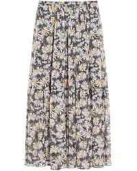 Weekend by Maxmara - Artello Allover Floral Printed Maxi Skirt - Lyst