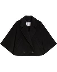 Max Mara - Wool And Cashmere Cropped Jacket - Lyst