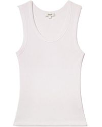 Agolde - Poppy Sleeveless Ribbed Tank Top - Lyst
