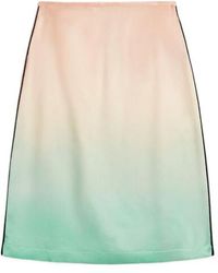 Jil Sander - Gradient-Effect Skirt - Lyst